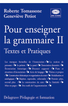 Pour enseigner la grammaire tome 2 avec cd-rom inclus (2002)