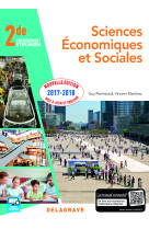 Sciences économiques et sociales (ses) 2de (2017) - pochette élève