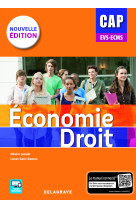 économie droit cap evs et ecms 1re et 2e années (2017) - pochette élève