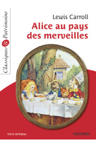 Alice au pays des merveilles - classiques et patrimoine