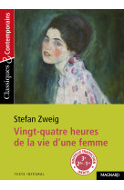 24 heures de la vie d'une femme de stefan zweig - classiques et contemporains