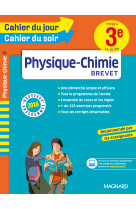 Cahier du jour/cahier du soir - physique-chimie 3e