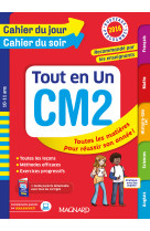 Tout en un cm2 - cahier du jour cahier du soir