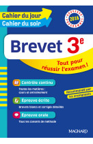 Cahier du jour/cahier du soir - brevet 3e