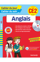 Anglais ce2 - cahier du jour cahier du soir