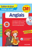 Anglais cm1 - cahier du jour cahier du soir