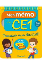 Mon mémo du ce1