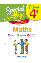 Spécial collège fiches maths 4e