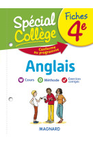 Spécial collège fiches anglais 4e