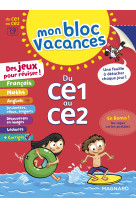 Mon bloc vacances ce1-ce2