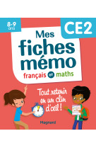 Mes fiches mémo français et maths ce2