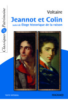 Jeannot et colin suivi de éloge historique de la raison - classiques et patrimoine