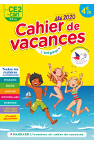 Cahier de vacances 2020, du ce2 vers le cm1 8-9 ans