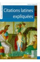 Citations latines expliquees