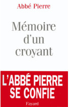 Mémoire d'un croyant