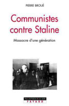 Communistes contre staline