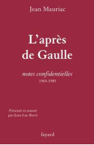 L'après de gaulle