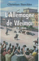 L'allemagne de weimar