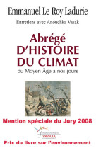 Abrégé d'histoire du climat