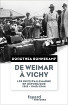 De weimar à vichy