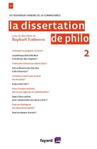 La dissertation de philo 2