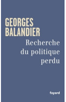 Recherche du politique perdu