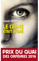 Le crime était signé