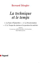 La technique et le temps