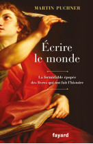 Ecrire le monde