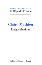 L'algorithmique