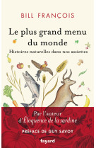 Le plus grand menu du monde