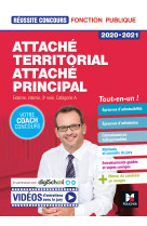 Réussite concours - attaché territorial, attaché principal cat. a - 2020-2021 - préparation complète