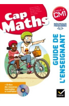 Cap maths cm1 éd. 2017 - guide pédagogique + cd-rom