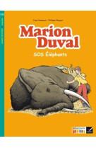 Ribambelle ce2 éd. 2017 - bd marion duval sos éléphants - y. et n. pommaux - album 3