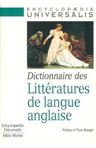 Dictionnaire des littératures de langue anglaise