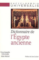 Dictionnaire de l'égypte ancienne