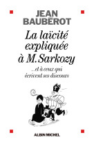 La laïcité expliquée à monsieur sarkozy