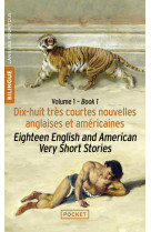 18 english and american very short stories - 18 très courtes nouvelles anglaises et américaines