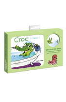 Croc à l'eau ! (livre de bain)