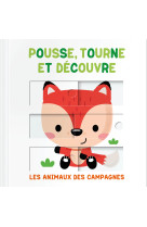 Les animaux des campagnes pousse tourne