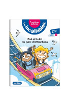 Les incollables - premières lectures - tome 24 -  zoé et luka au parc d'attractions - niv. 3