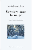 Sentiers sous la neige