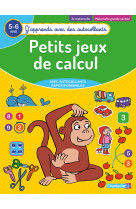 Petits jeux de calcul (5-6 a.) - (j'apprends avec des autocollants)