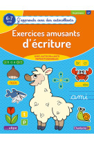 Exercices amusants d'écritures (6-7 a.) - (j'apprends avec des autocollants)