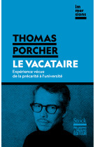 Le vacataire